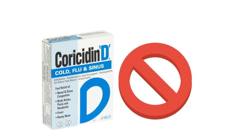 Why Was Coricidin D Discontinued