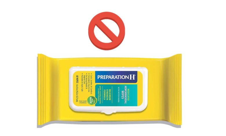 Why Was Preparation H Wipes Discontinued