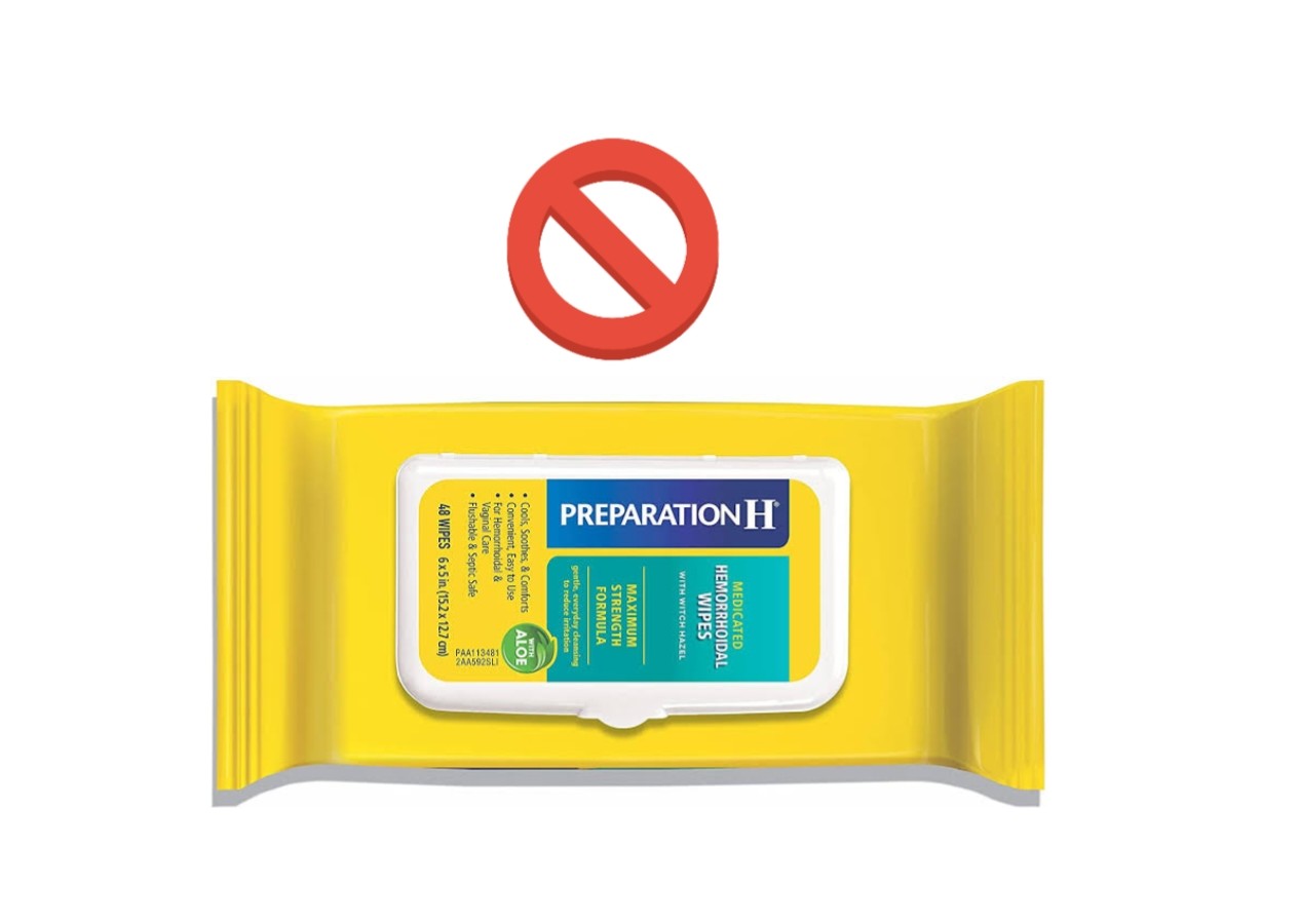 Why Was Preparation H Wipes Discontinued