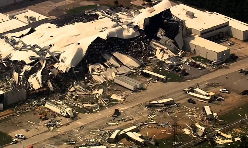 Pfizer's Plant Destroyed By EF-3 Tornado Was Making 25% of Injectables Used by Hospitals