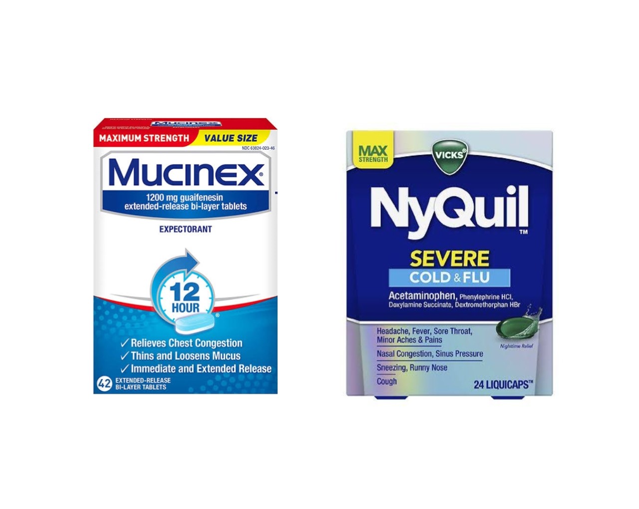 Can You Take Mucinex and NyQuil Together