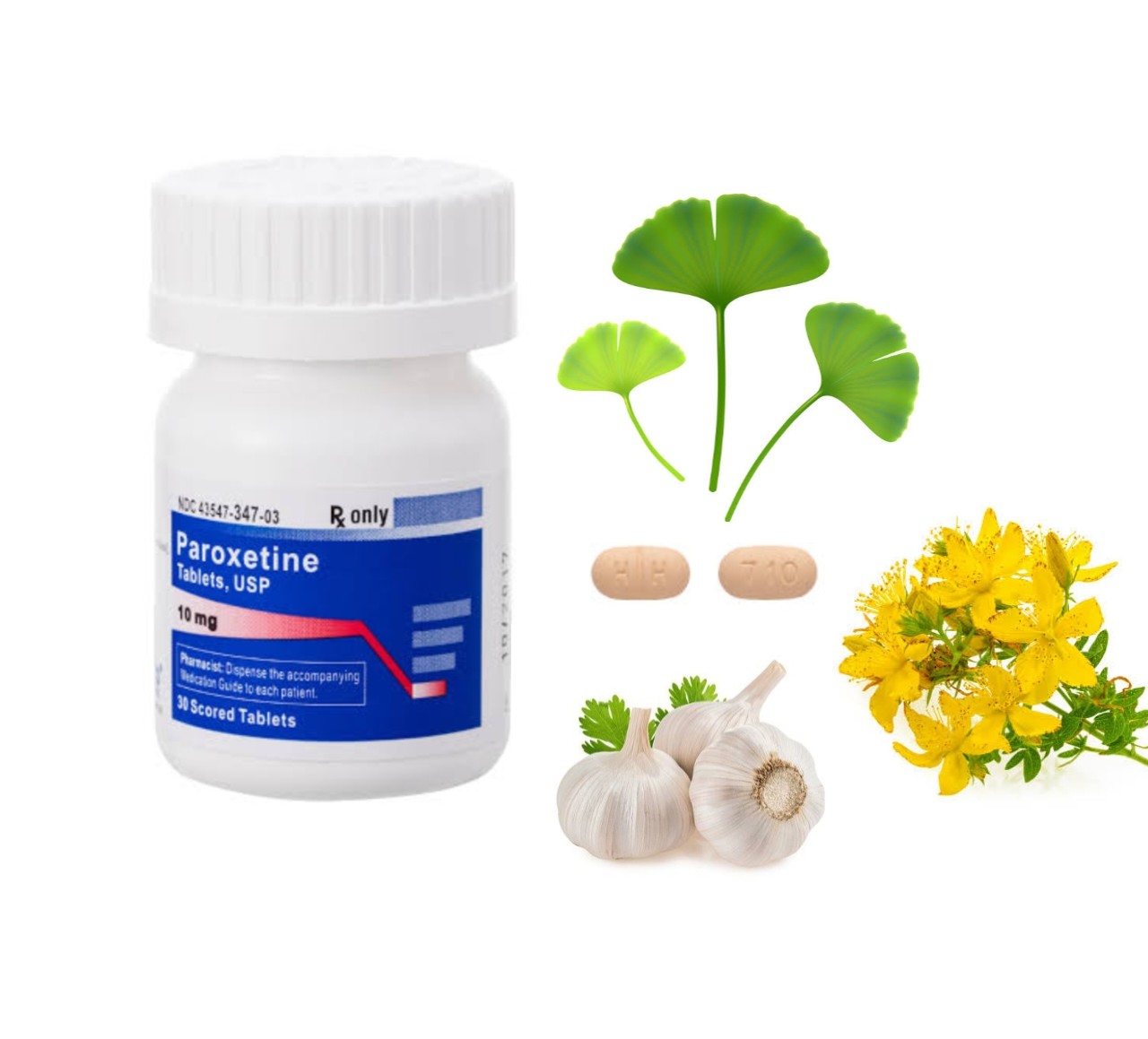 Herbal Supplements that Interact with Paroxetine