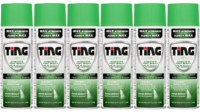 TING® 2% Miconazole Nitrate Athlete’s Foot Spray Antifungal Spray Powder