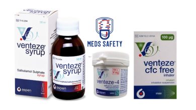 Venteze Syrup, Inhaler & Tablets