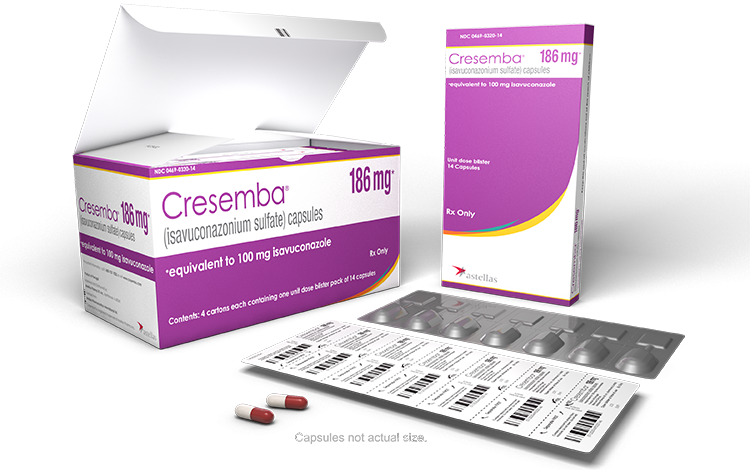 FDA Approves Expanded Use of CRESEMBA® (isavuconazonium sulfate) in Children with Invasive Aspergillosis and Invasive Mucormycosis