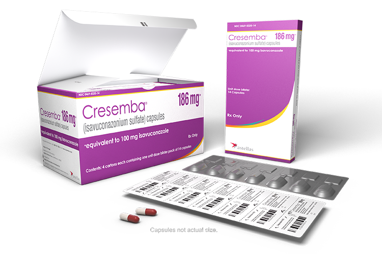 FDA Approves Expanded Use of CRESEMBA® (isavuconazonium sulfate) in Children with Invasive Aspergillosis and Invasive Mucormycosis