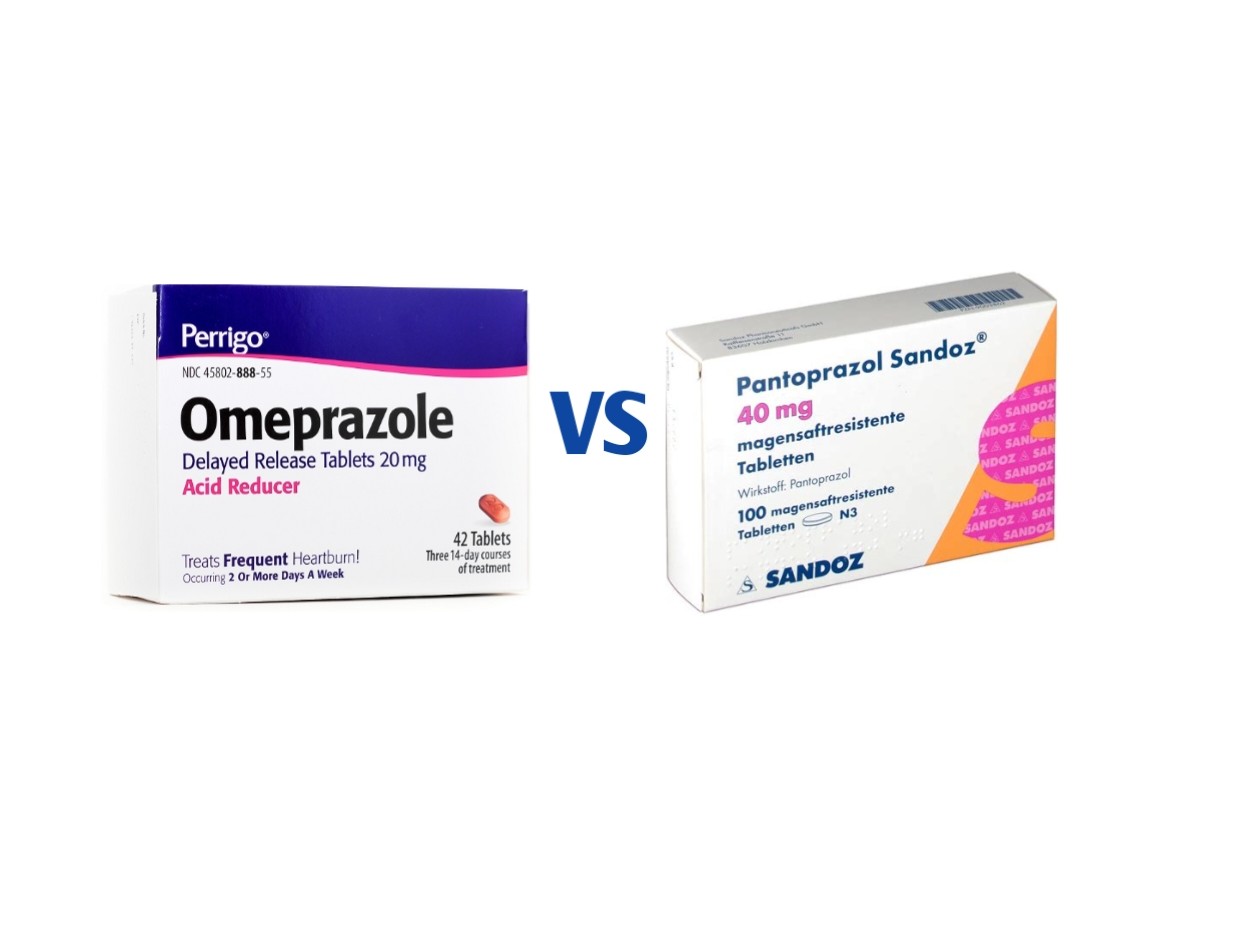 Omeprazole vs Pantoprazole Differences & Similarities