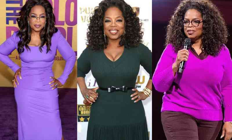 Oprah Before and after weight loss