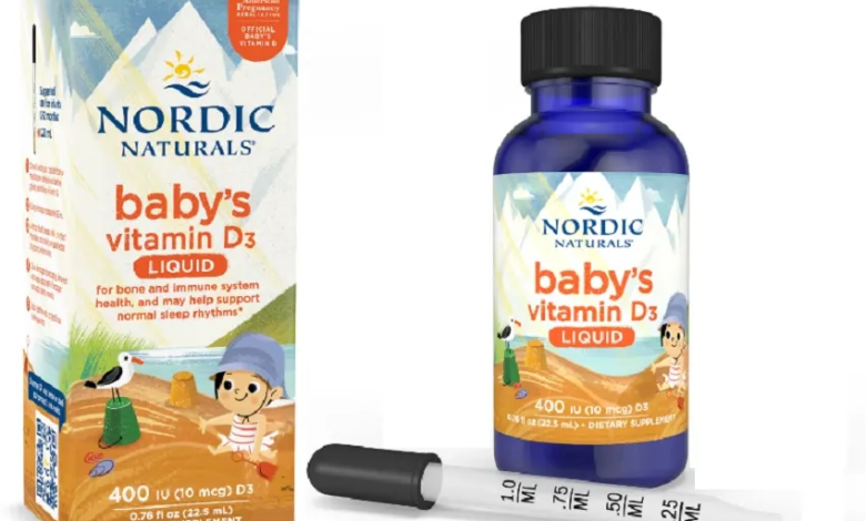 Nordic Naturals Baby Vitamin D3 Liquid Recalled Due to Elevated Levels of Vitamin D3