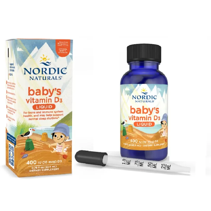 Nordic Naturals Baby Vitamin D3 Liquid Recalled Due to Elevated Levels of Vitamin D3